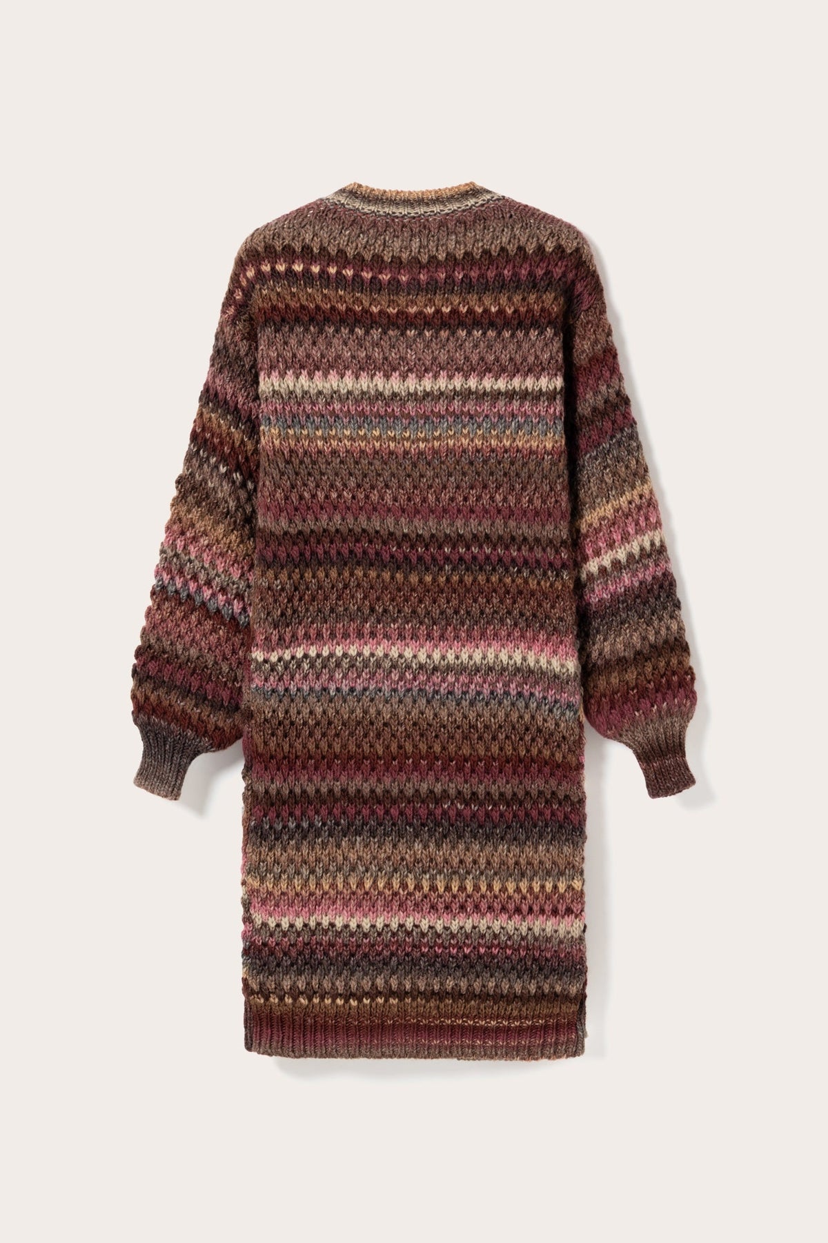 Gio Knit Cardigan Rust Mix