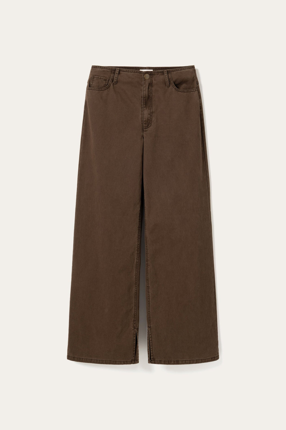 N-Maribella MW Pants Cocoa Brown