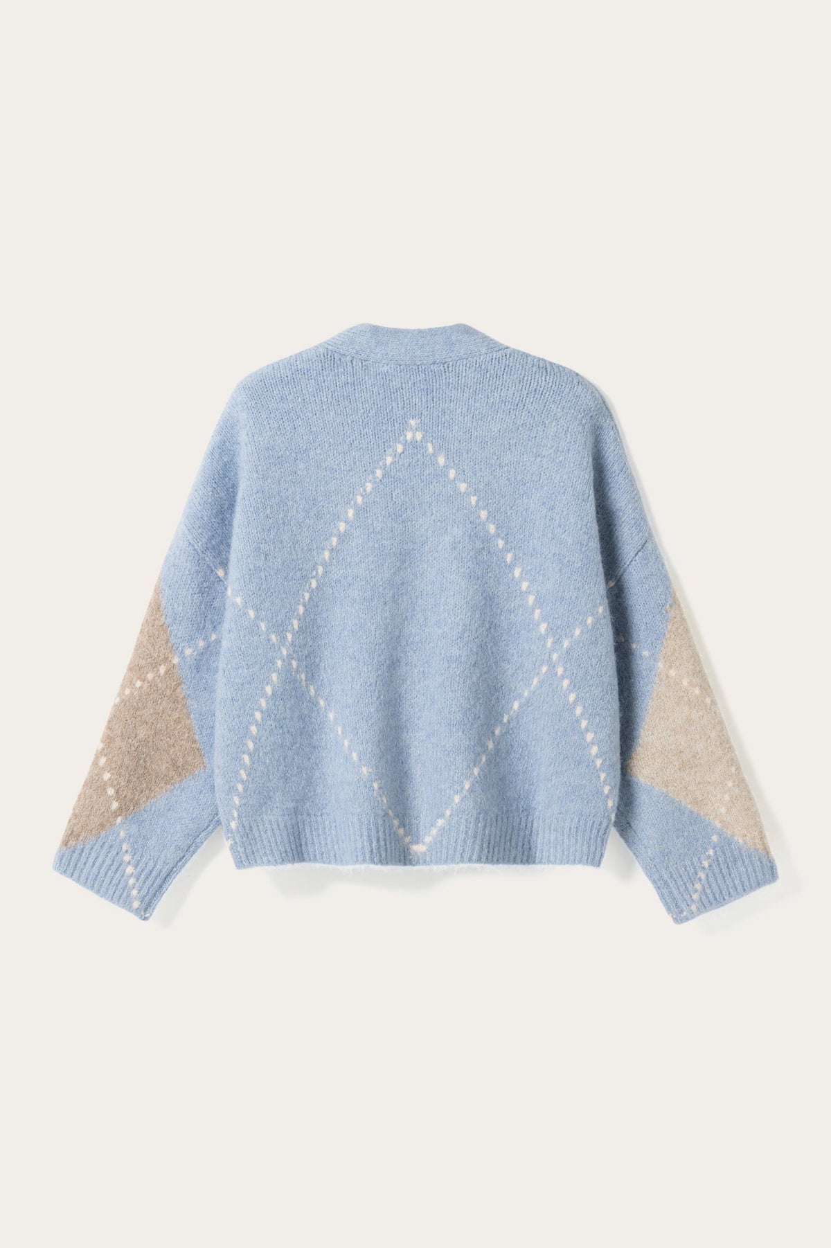 N-Laiana Knit Cardigan Sky Blue Mix