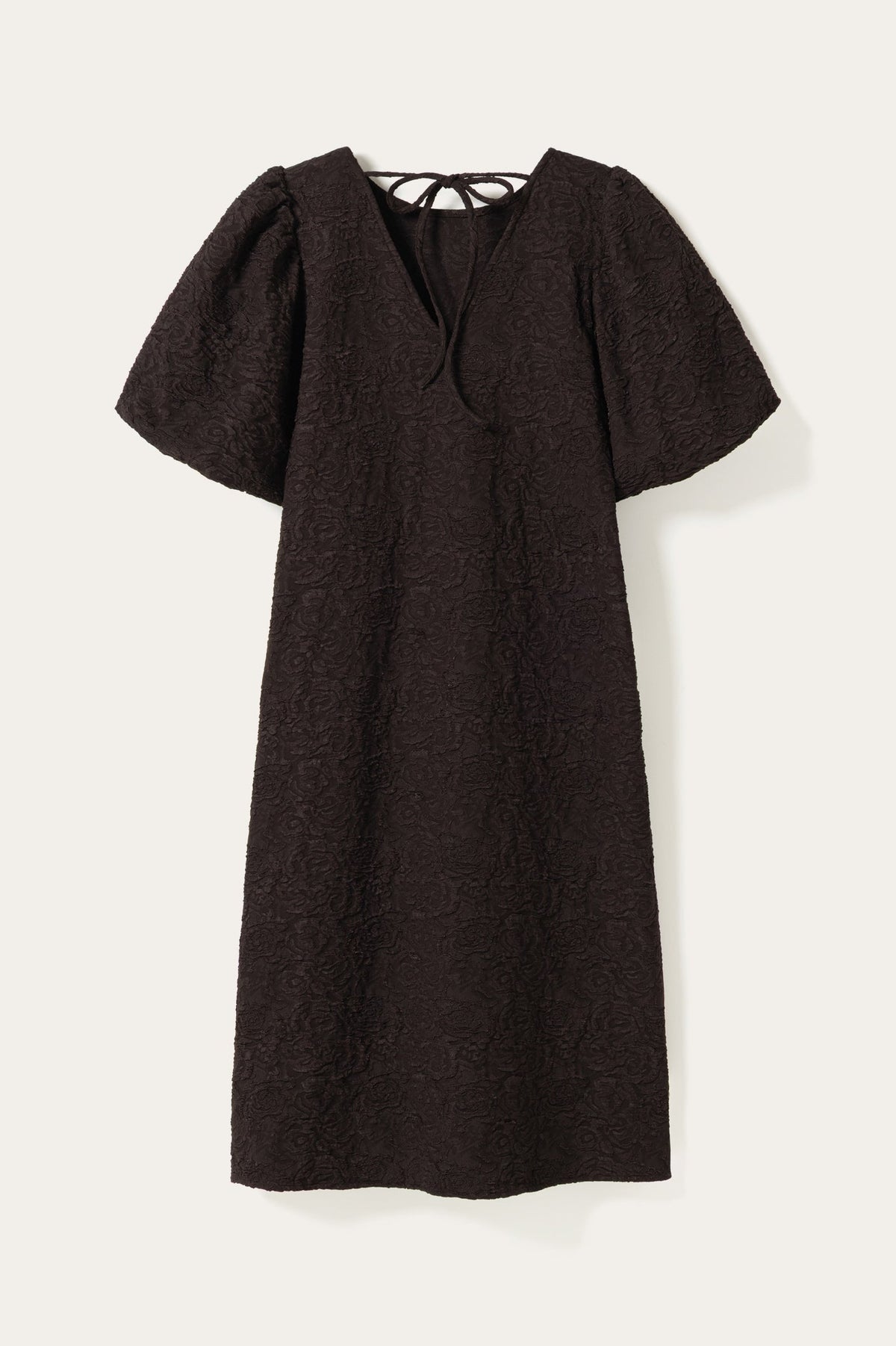 N-Pastis Long Dress Chocolate