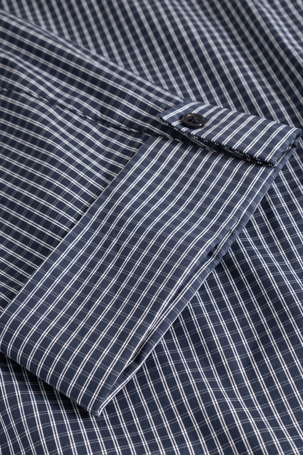 N-Marlon C Shirt Davy Navy Check