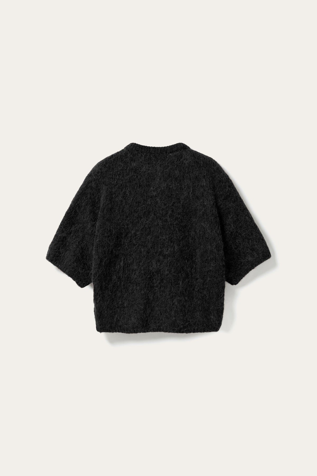 N-Kae SS Knit Cardigan Black