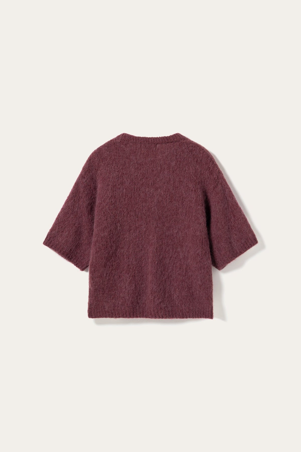N-Kae SS Knit Cardigan Rust