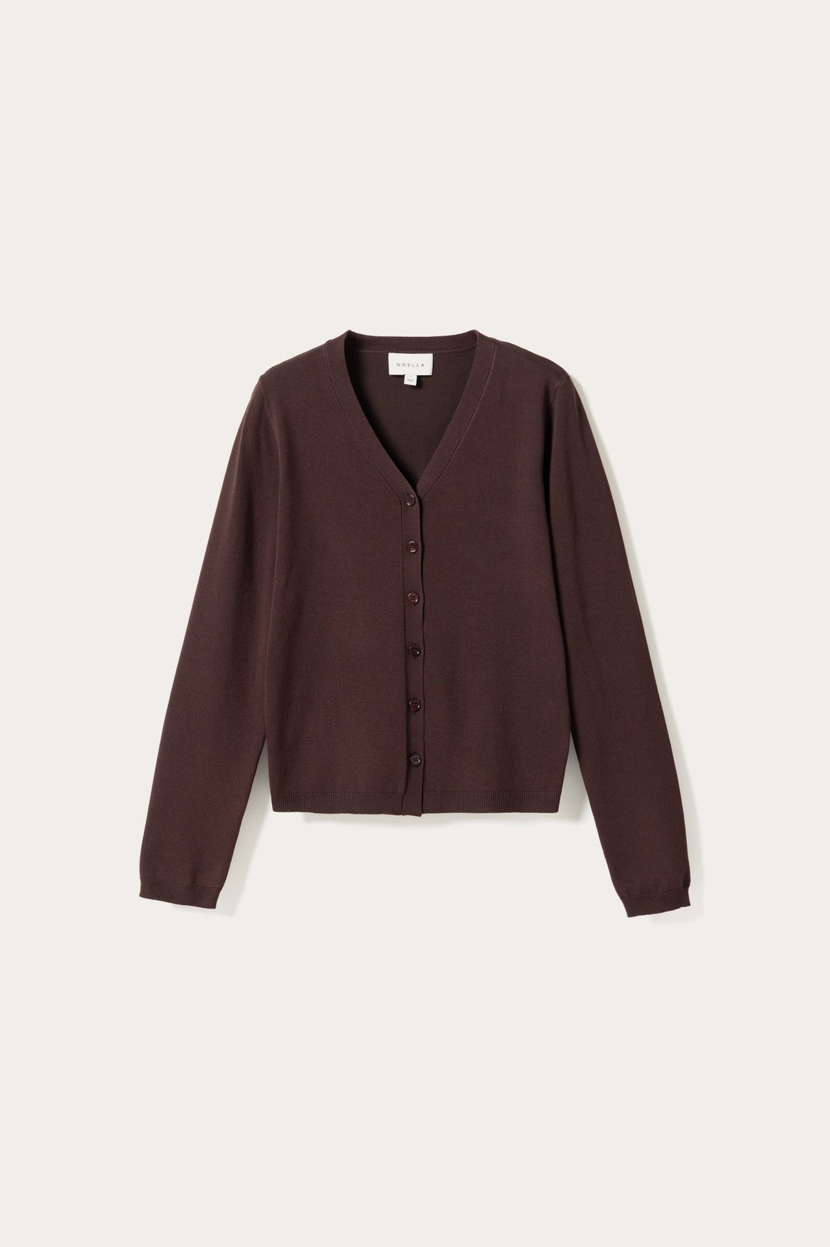 N-Marg Knit Cardigan Chocolate