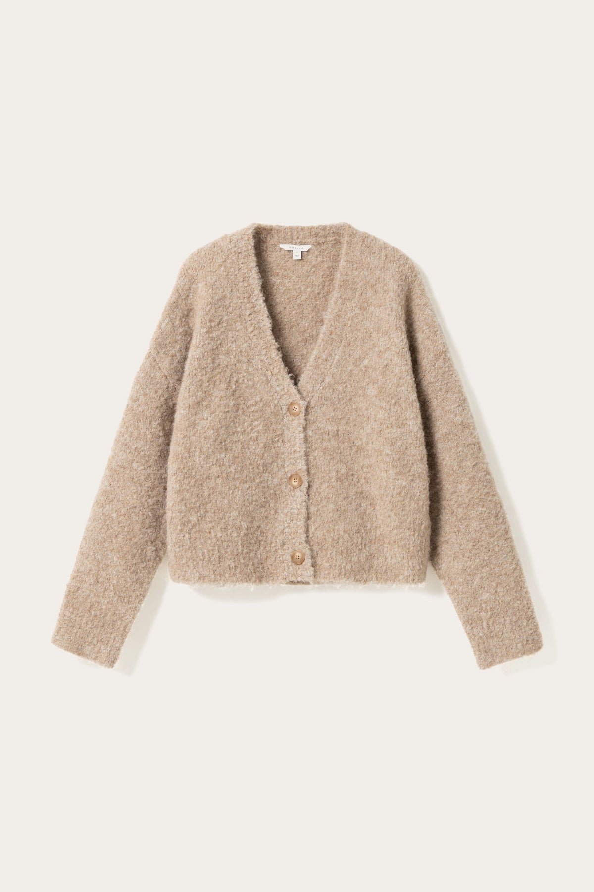 N-Mertis Knit Cardigan Sand