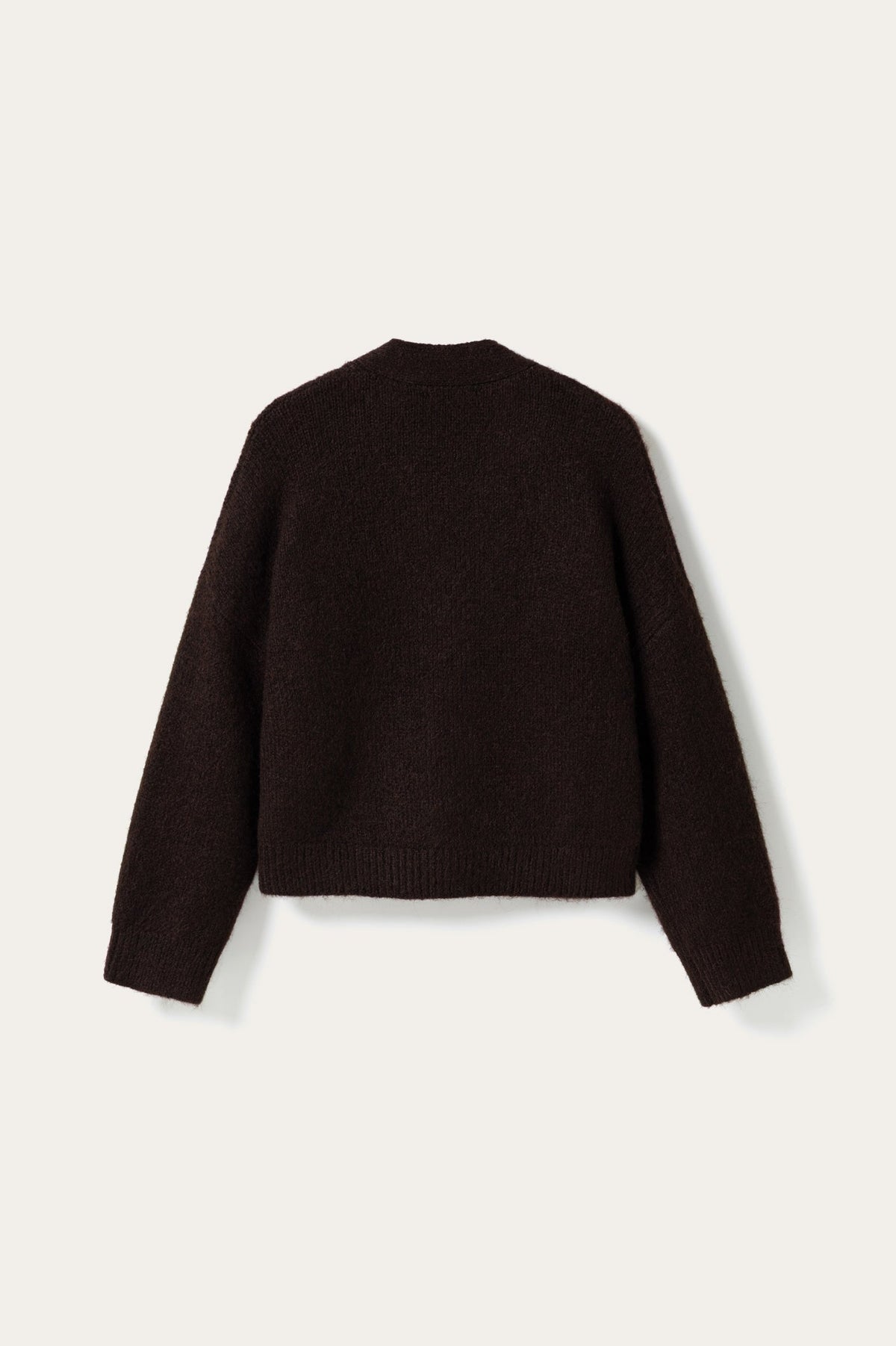 N-Laiana Knit Cardigan Chocolate