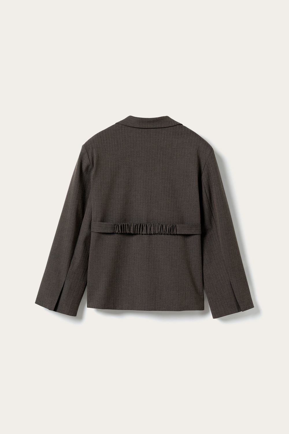 N-Marice Blazer Brown Herringbone