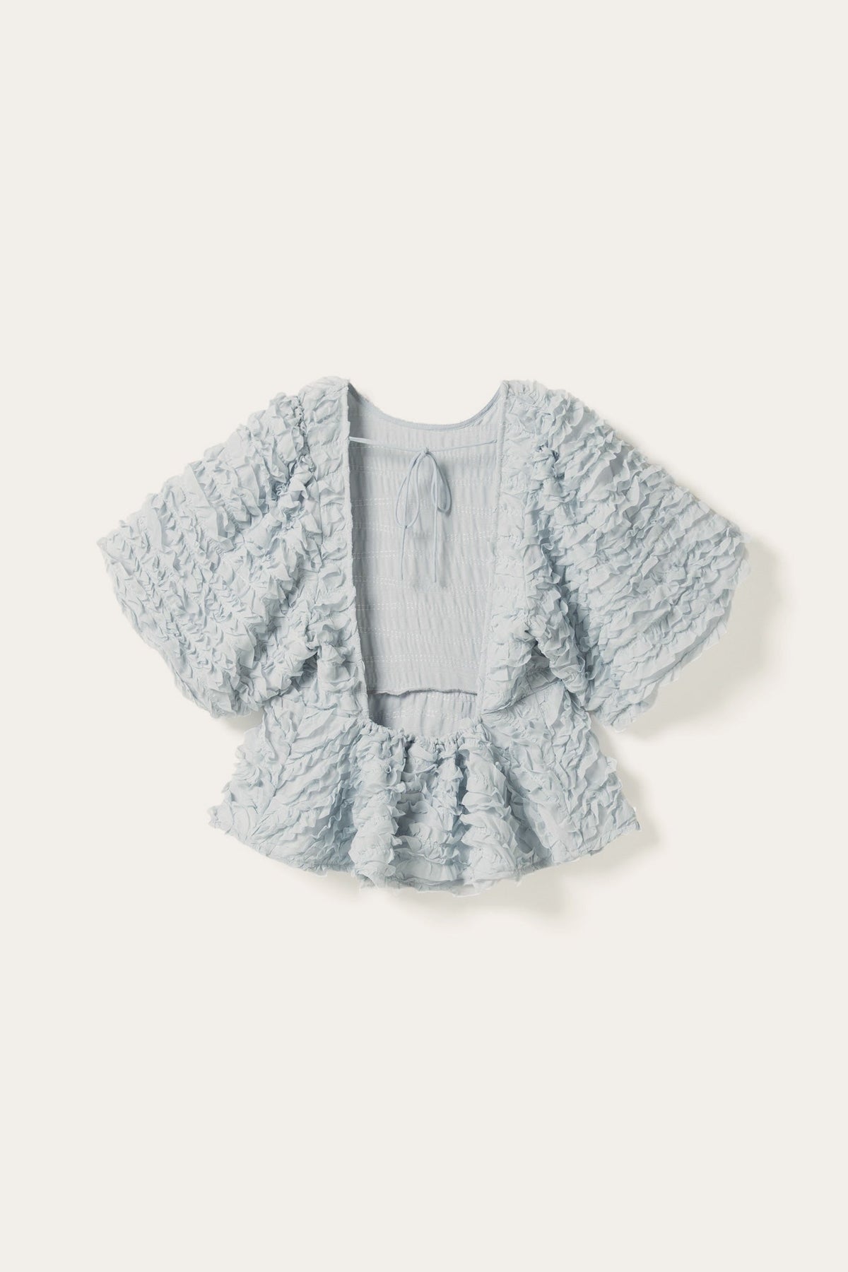 N-Marisa Blouse Dusty Blue