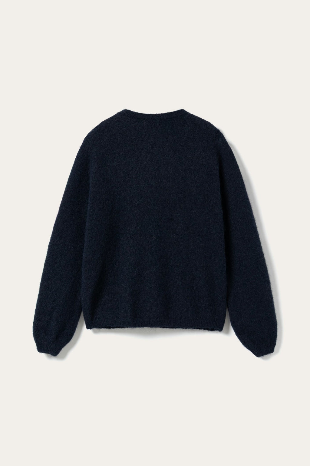 N-Mertice Knit Cardigan Navy