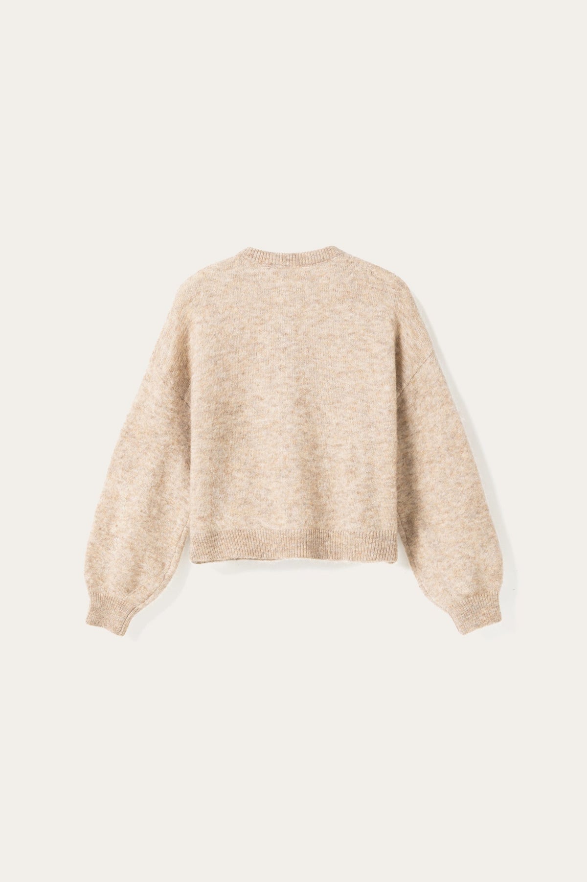 N-Mansa Knit Cardigan Oatmeal Melange