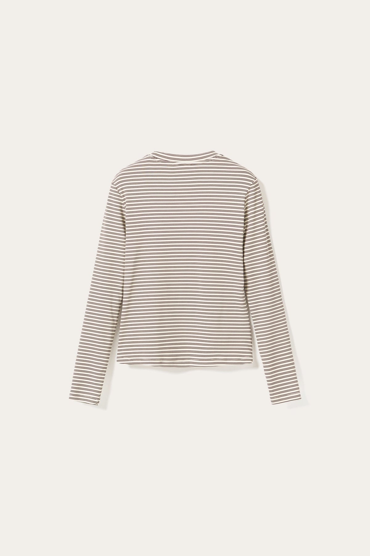 N-Lidie LS Top Offwhite Stripe
