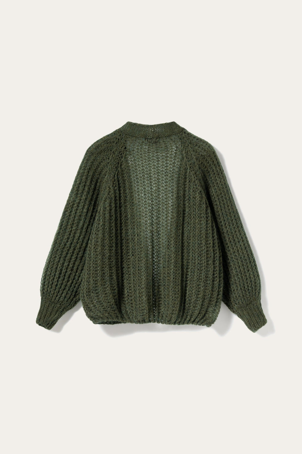 Joseph Knit Cardigan Army Green