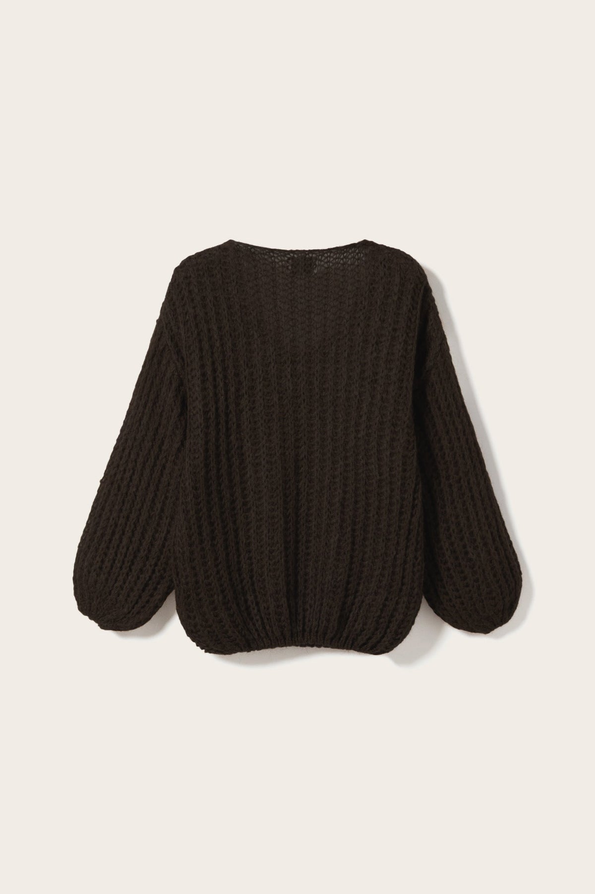 Joseph Knit Sweater Dark Brown