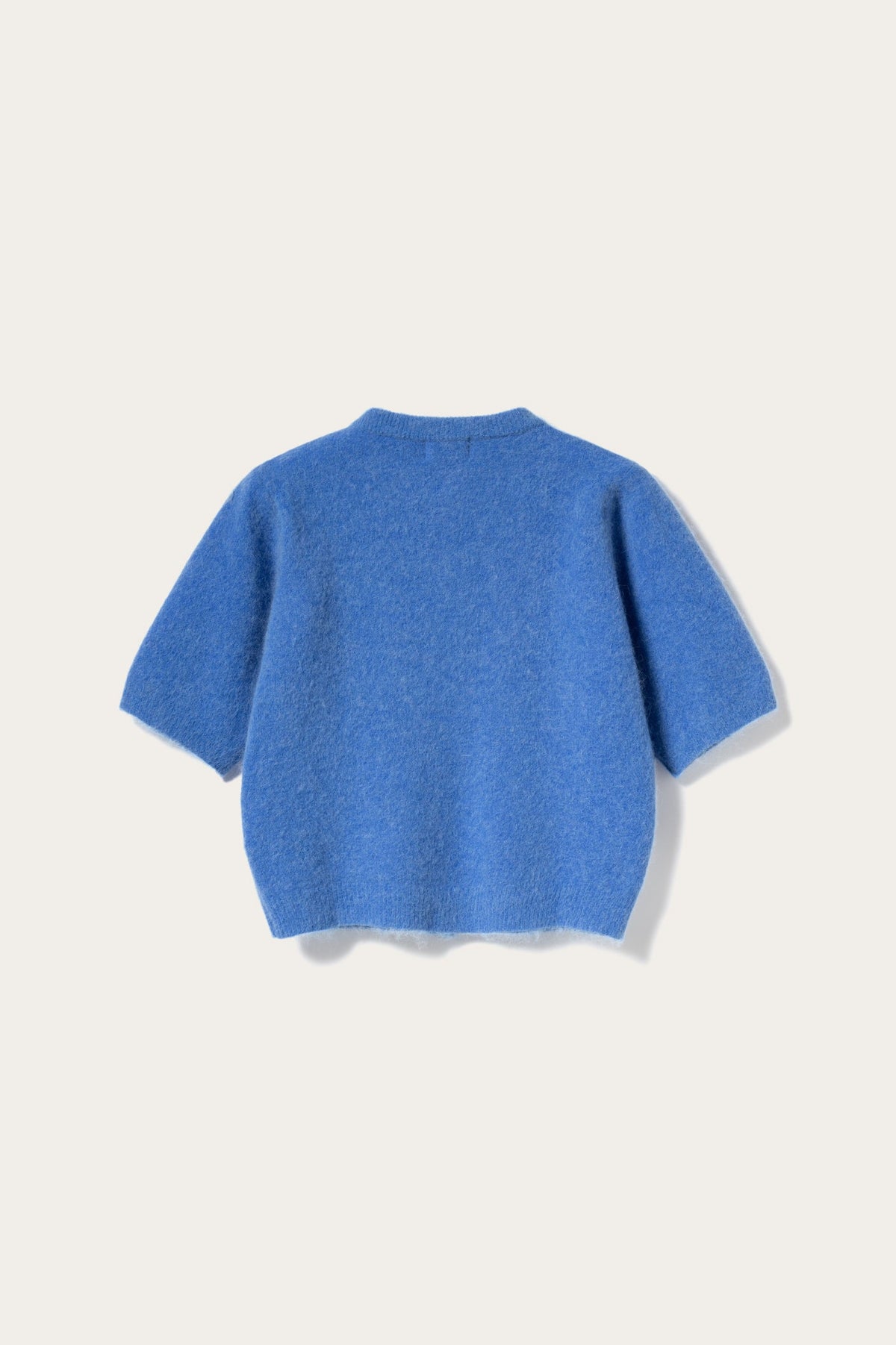Kae SS Knit Cardigan Dove Blue