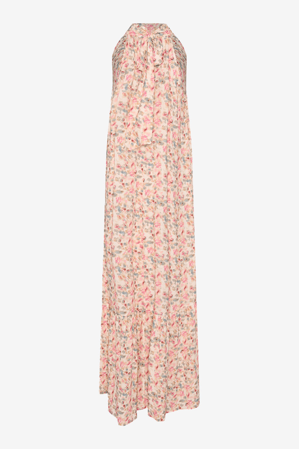 London Maxi Dress Cinthia Pink Print